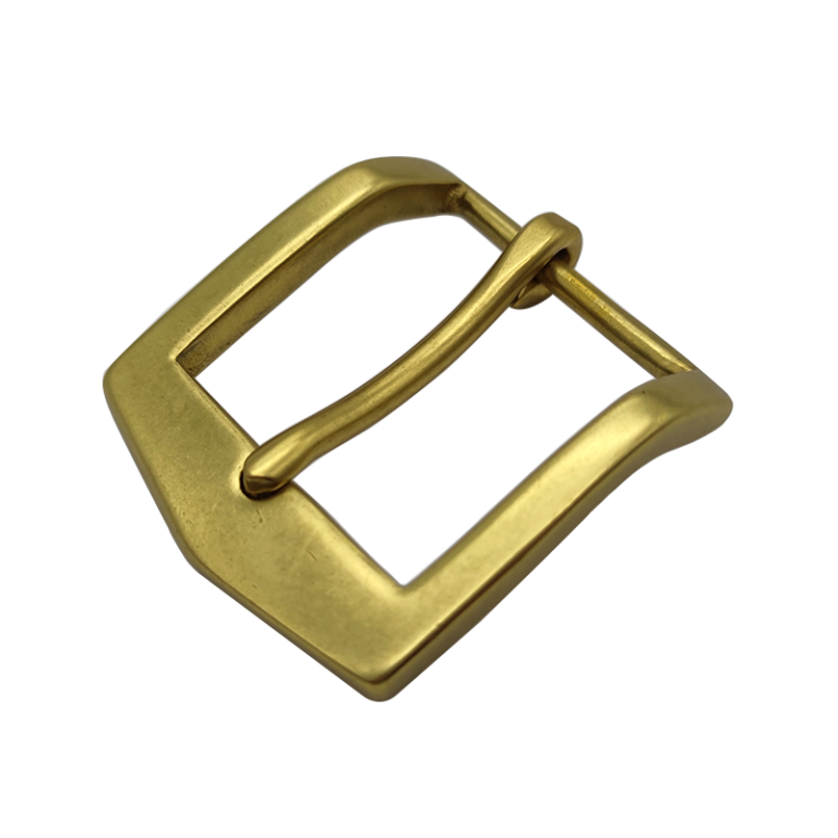 Carosung Custom Made Metal Hardware Buckle Suppliers Wholesale 40MM Solid Brass Belt Pin Buckles For Men
