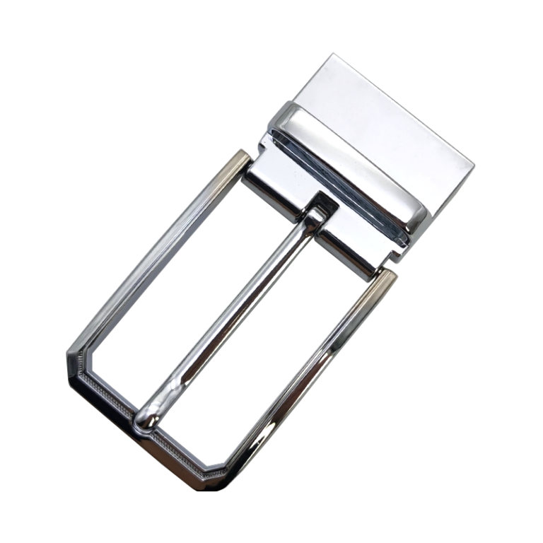 35MM Chrome Reversible Pin Buckle