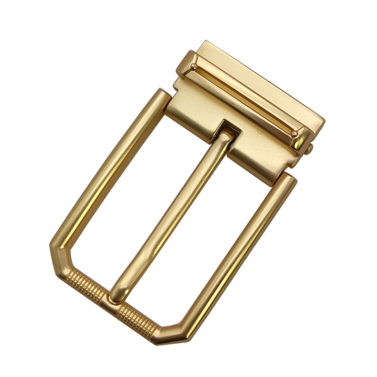 Matte Gold Clamp Pin Buckle