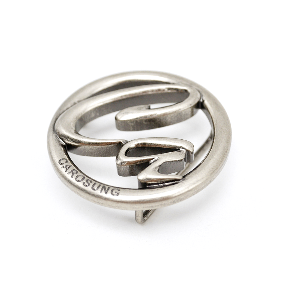 3 carosung brass buckle