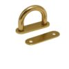 BRASS D RING 6