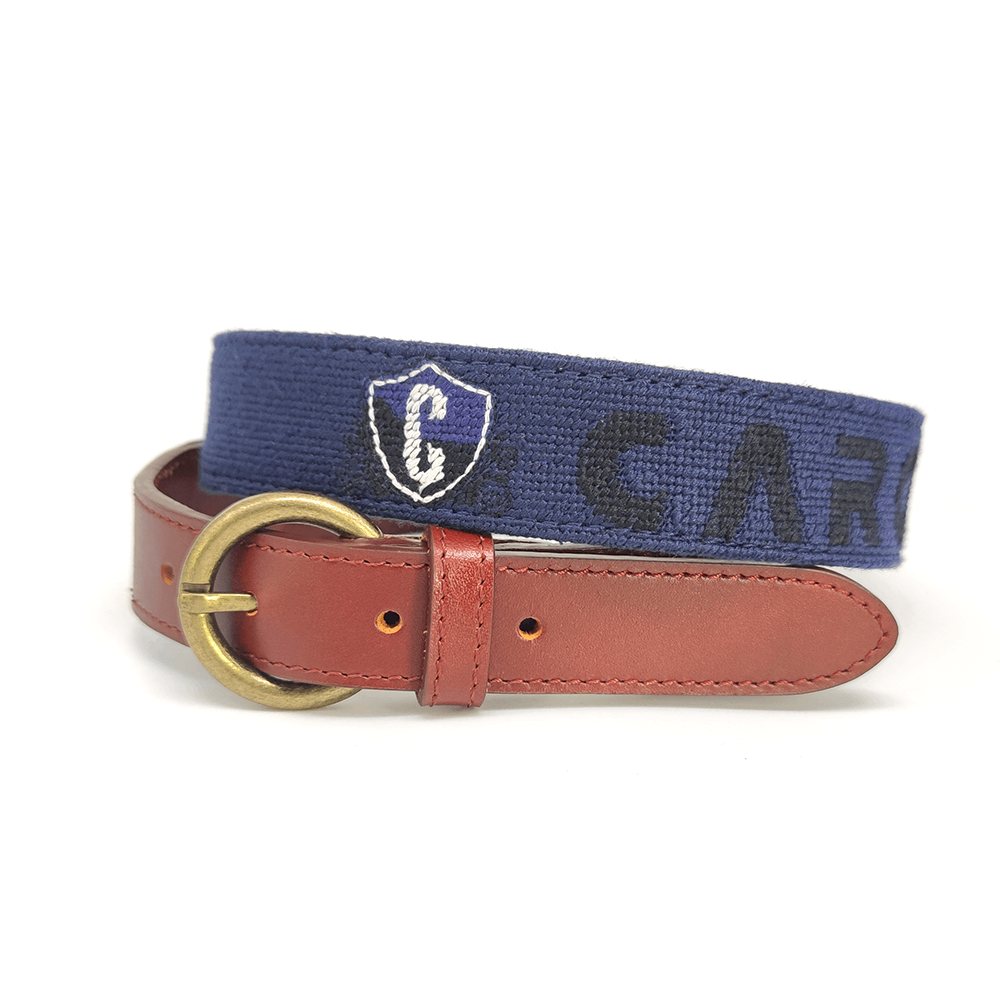 1 canvas leather belt