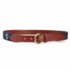 3 canvas leather belt