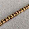 15mm 24k gold pvd coated chain