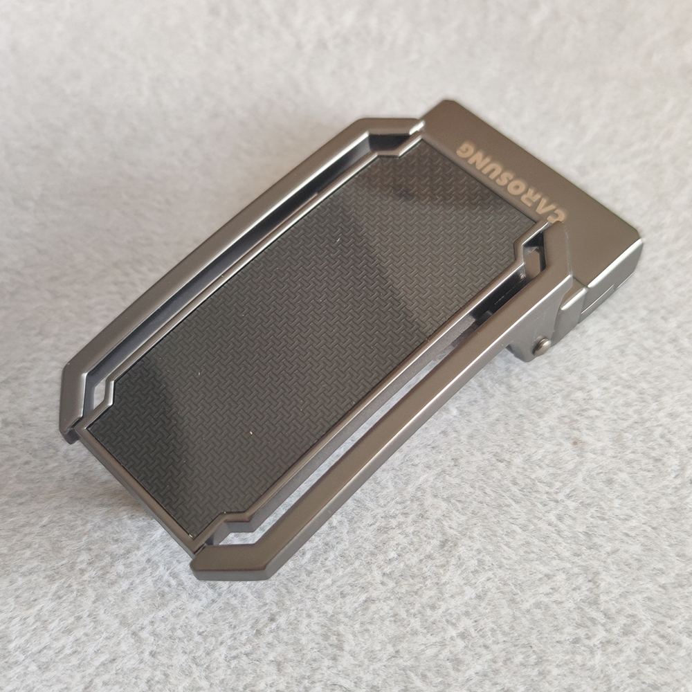 Gunmetal Reversible Plate Buckle