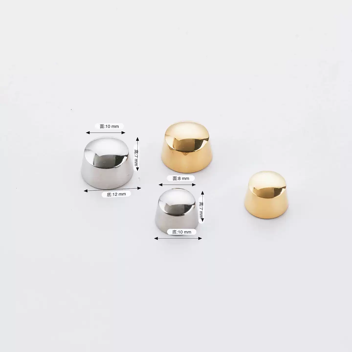 High Quality 304 Stainless Steel bag feets