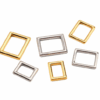 Mirror Finish Stainless Steel Rectangular Loop for Bags 2