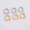 Nickel Free PVD D Rings size