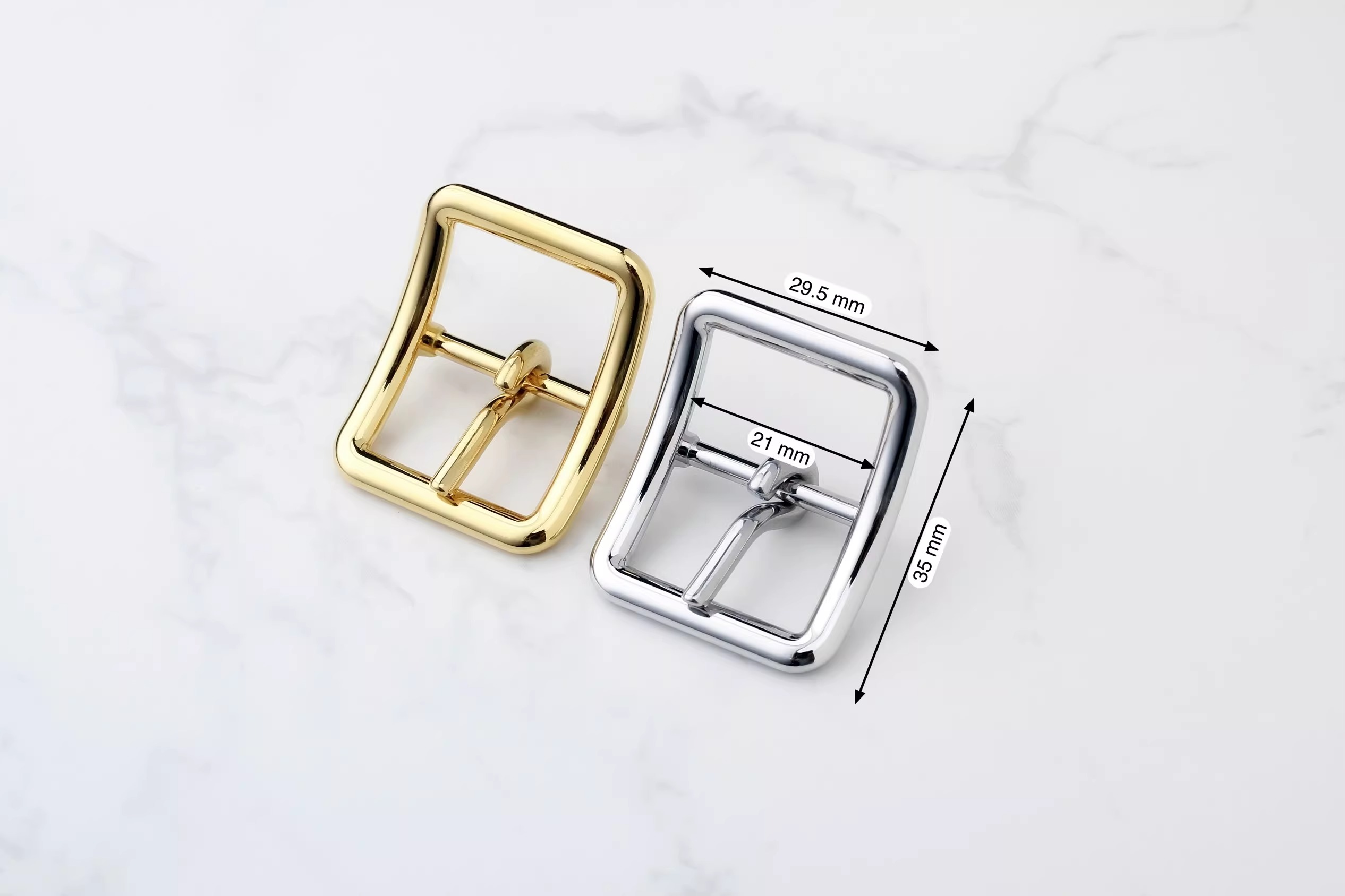 Pin buckle for bag shoulder strap 4