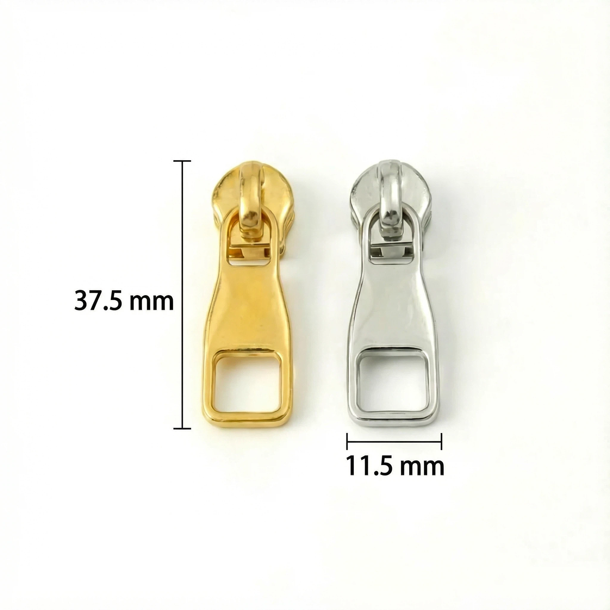 S size stainless steel zipper