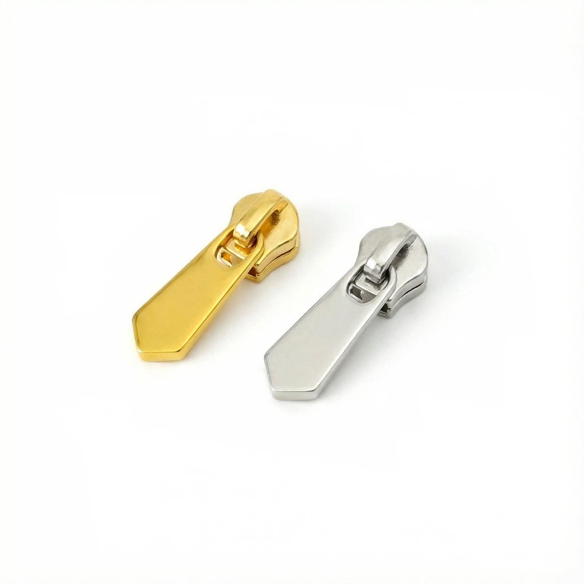 Cremallera de acero inoxidable para bolso