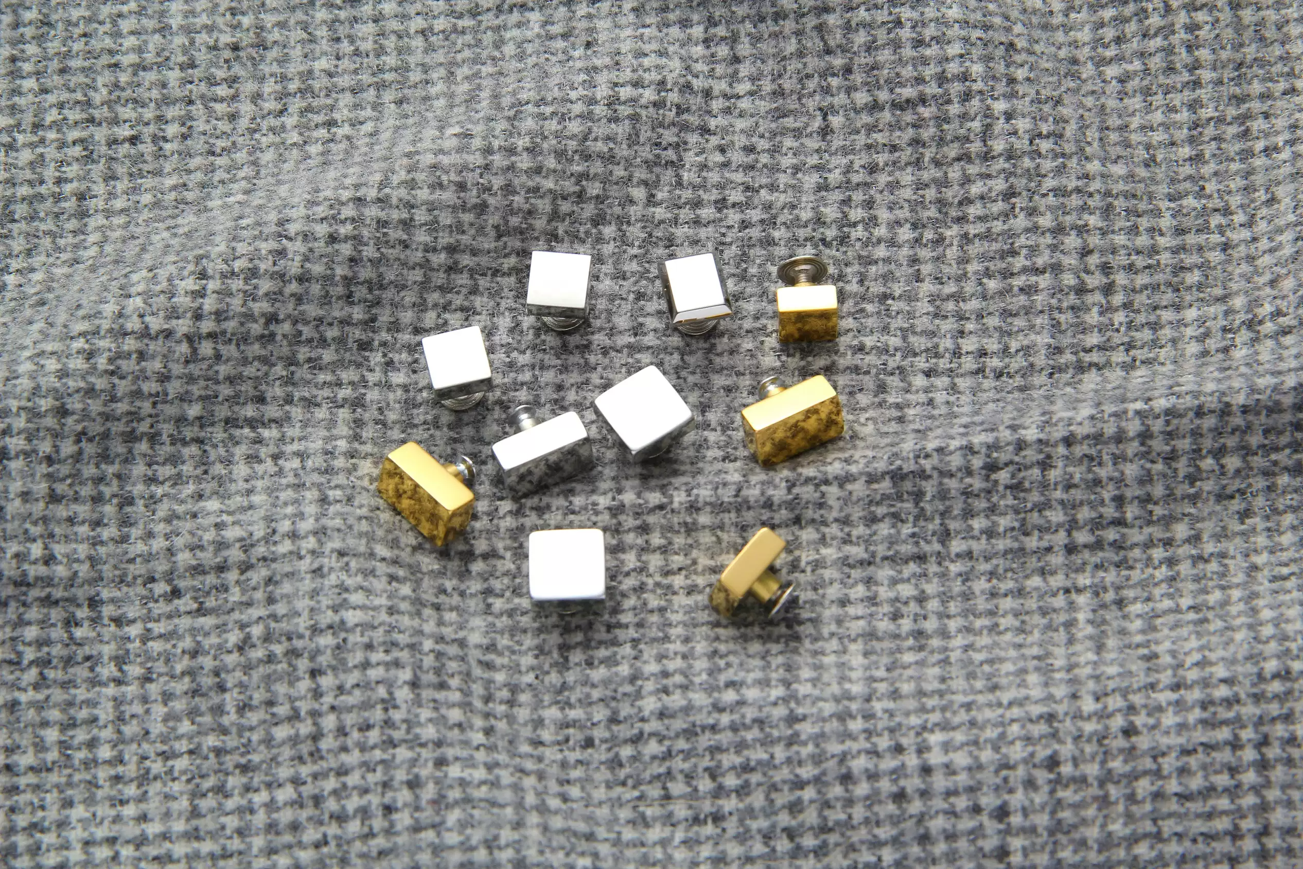 Square Stainless Steel Base Studs