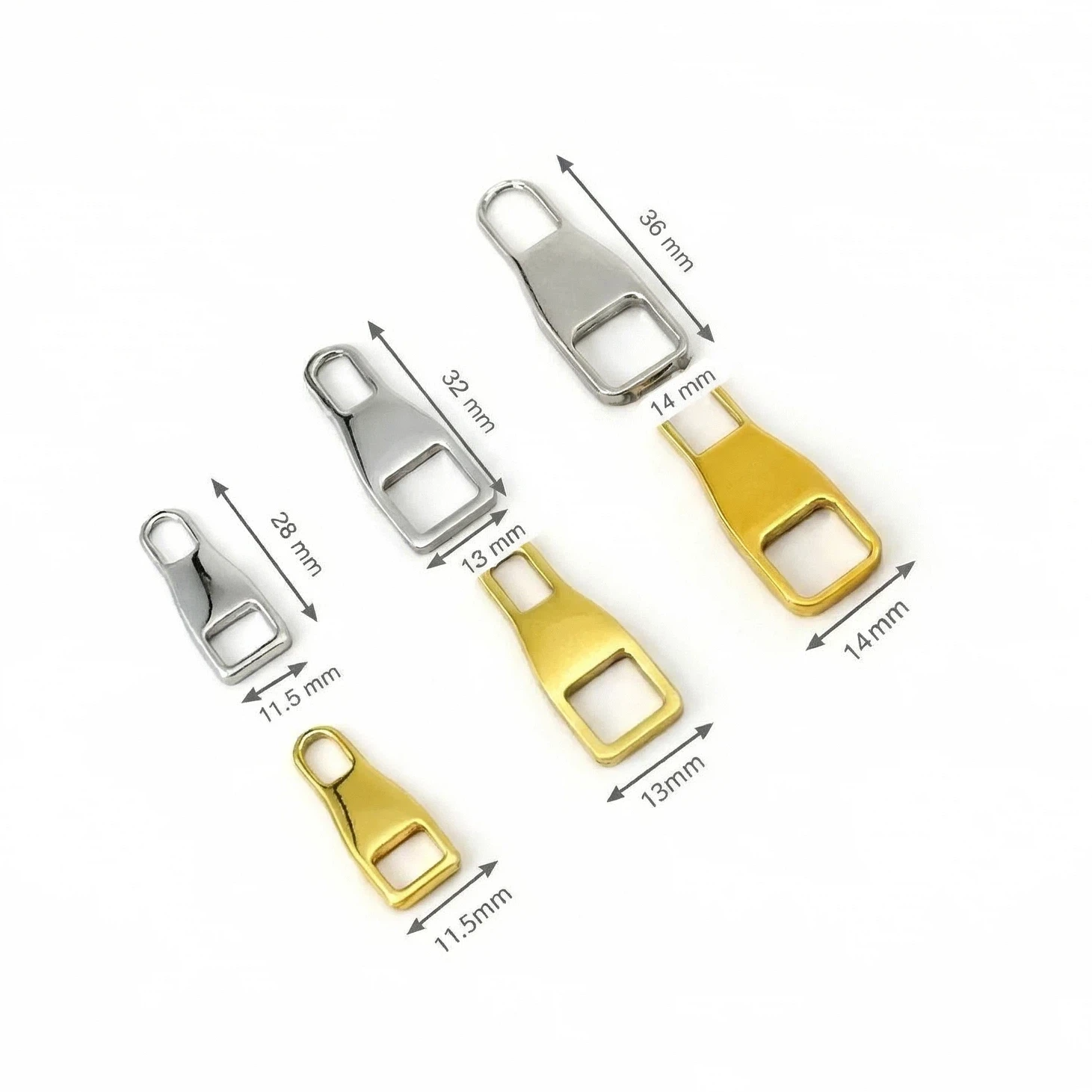 Stainless steel zipper puller .supplier