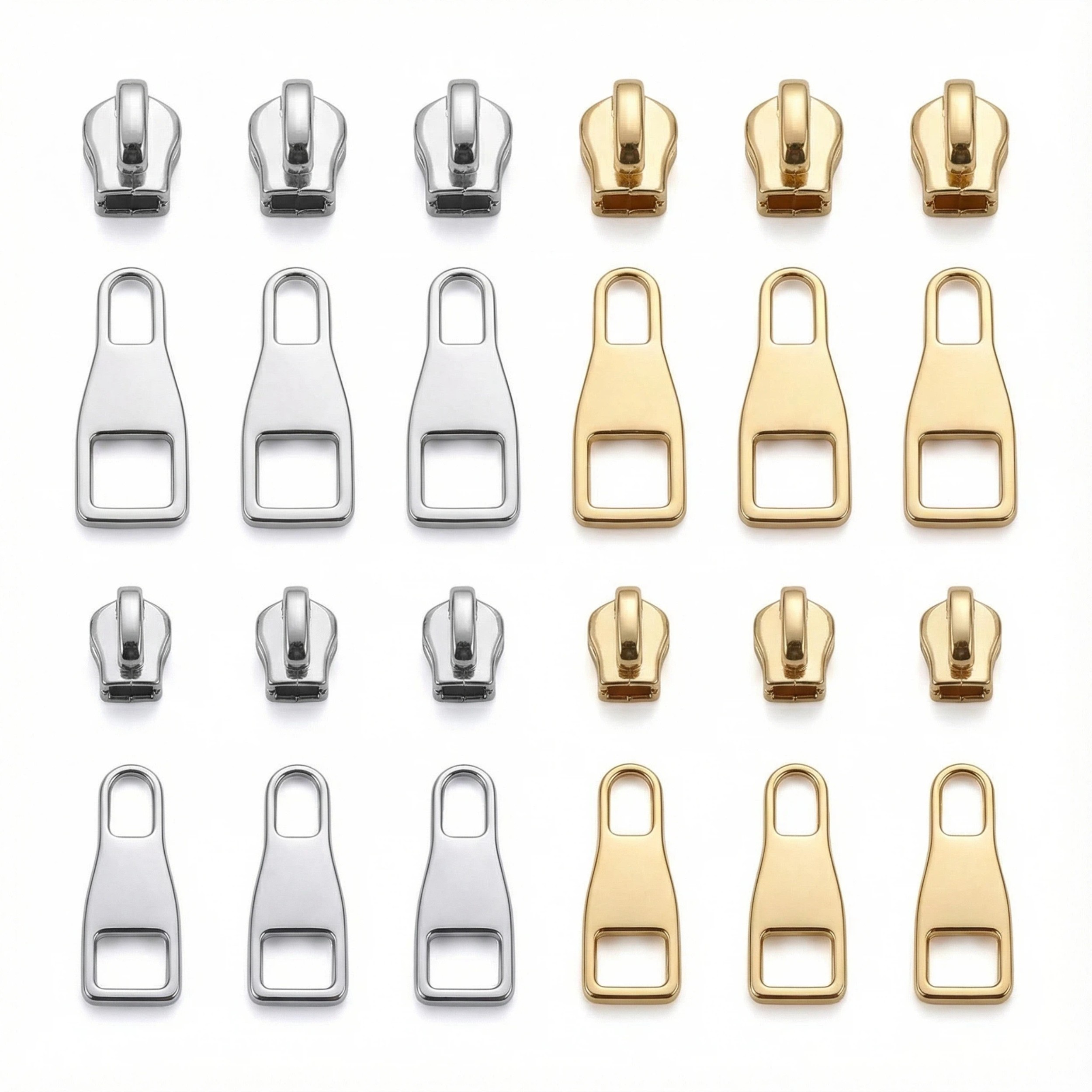 Stainless steel zippers.Carosung manufacturer