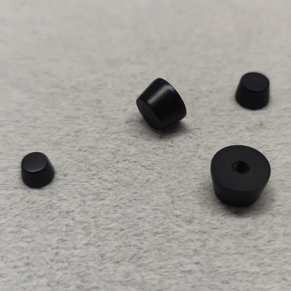 matte black bag feet