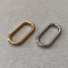 oval ring buckle