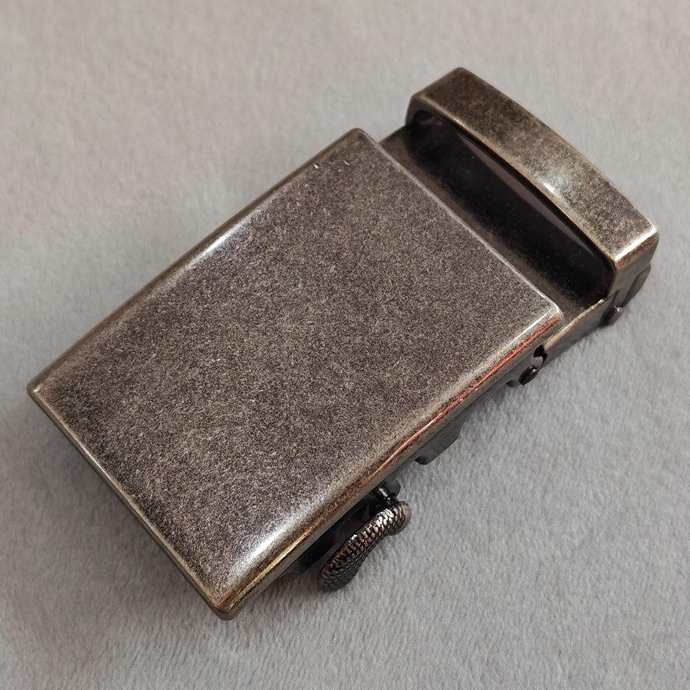 antique silver automatic buckle