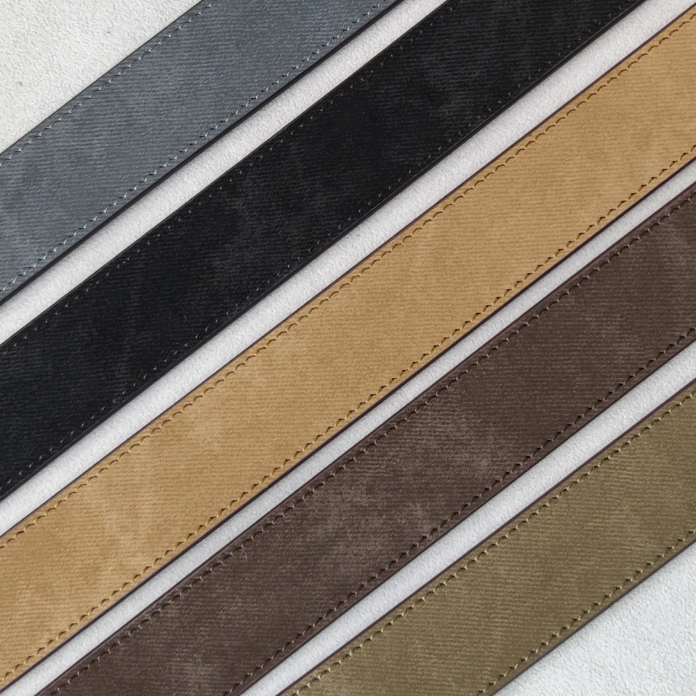 leather fabric belts