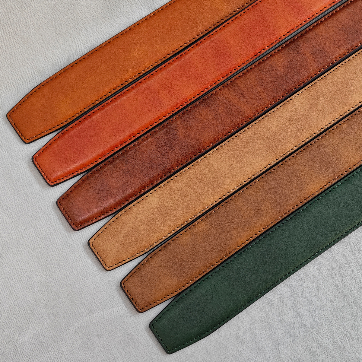 custom microfiber belts