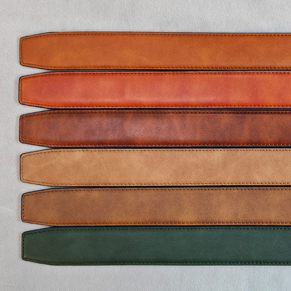 microfiber leather belts